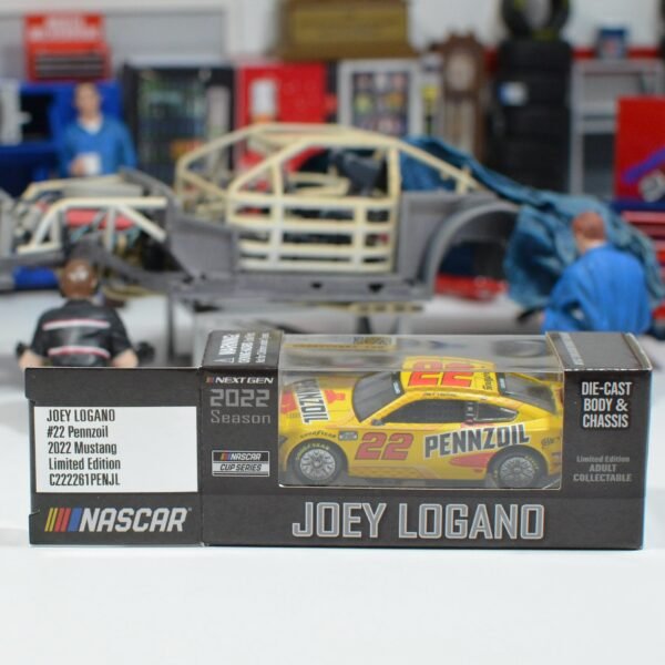 2022 Joey Logano Pennzoil 1/64 Diecast Chassis