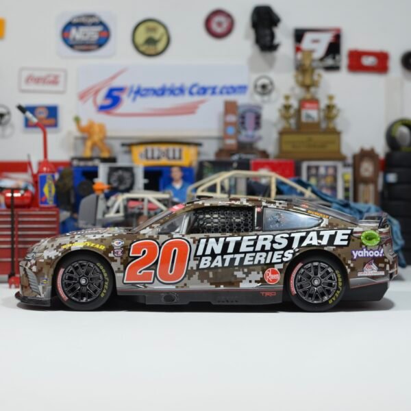 2023 Christopher Bell Interstate Batteries Camo Salutes 1/24