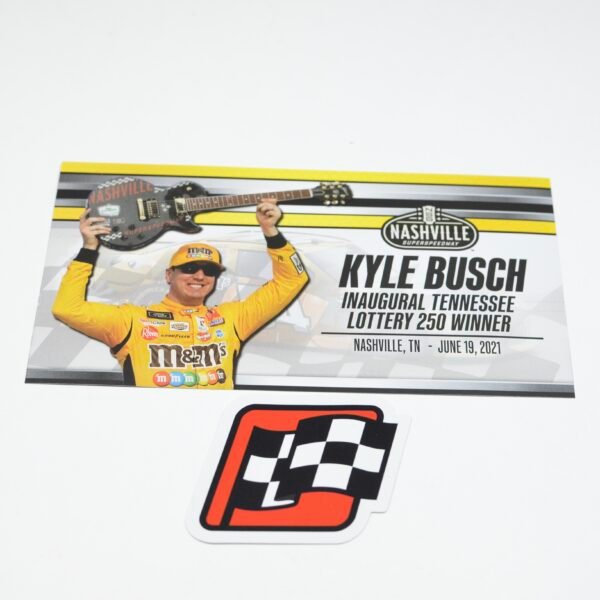 2021 Kyle Busch Nashville Xfinity win 1/24 – Image 4