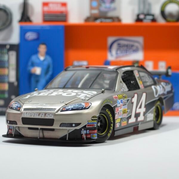 2009 Tony Stewart #14 Office Depot 1/24 Brushed Metal
