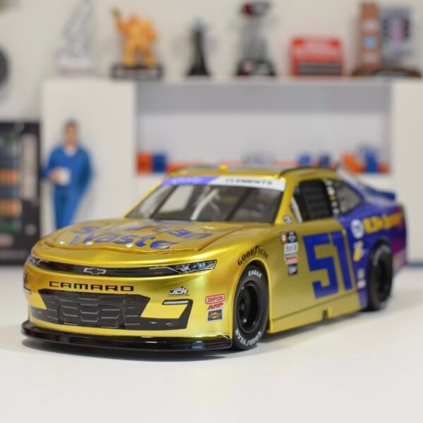 2022 Jeremy Clements #51 Spartan Waste Throwback 1/24 Liquid Color