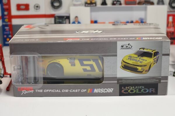 2022 Jeremy Clements #51 Spartan Waste Throwback 1/24 Liquid Color – Image 3
