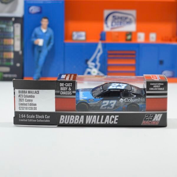 2021 BUBBA WALLACE #23 Columbia 1/64 Diecast Chassis