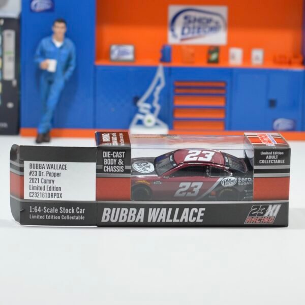 2021 BUBBA WALLACE #23 Dr. Pepper 1/64 Diecast Chassis