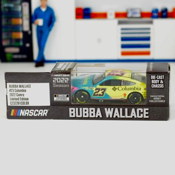 2022 BUBBA WALLACE #23 Columbia 1/64 Diecast Chassis