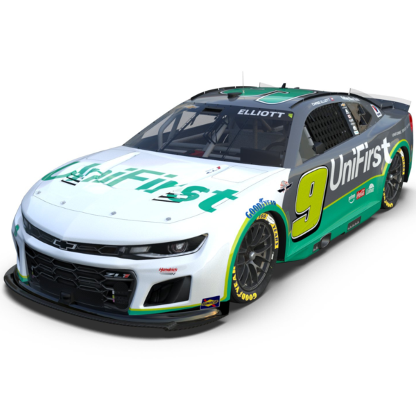 ** Précommande ** 2025 Chase Elliott #9 Unifirst Throwback