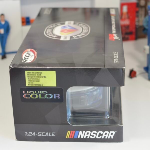 2023 Shane Van Gisbergen #91 Enhance Health Chicago Street Course Win 1/24 Elite Liquid Color – Image 3