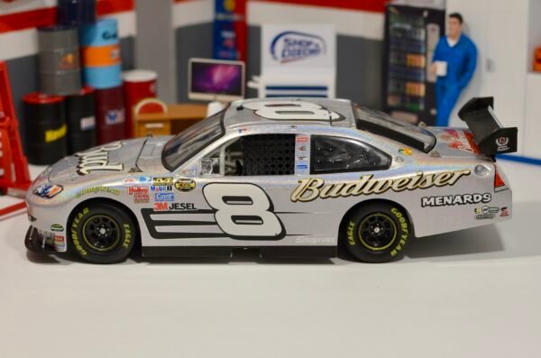 2007 Dale Earnhardt Jr. #8 Budweiser 1/24 Mesma Chrome – Image 5