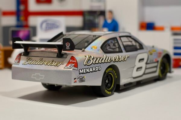 2007 Dale Earnhardt Jr. #8 Budweiser 1/24 Mesma Chrome – Image 3