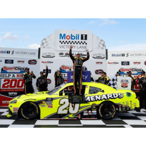 ** Précommande ** 2025 Brandon Jones #20 Menards/Turtle Wax Throwback 05/04/25 Race Win