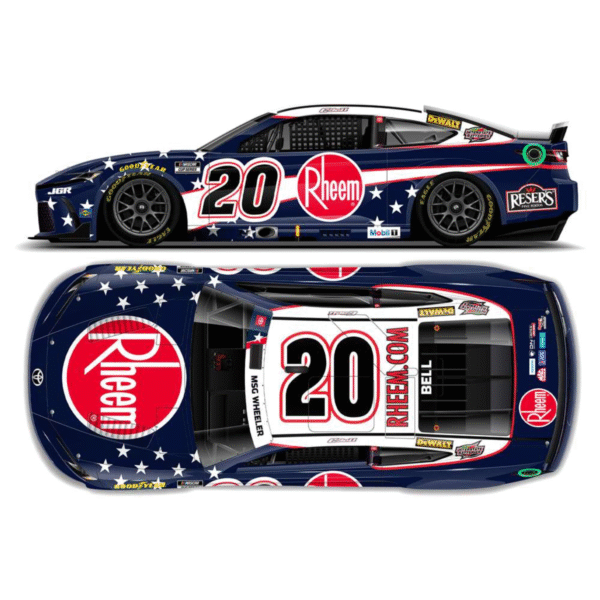 ** Précommande ** 2025 Chrsitopher Bell #20 Rheem Salutes