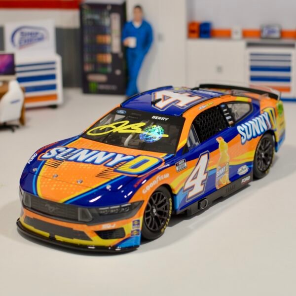 2024 Josh Berry #4 Sunny D 1/24 ARC Autographed – Image 5