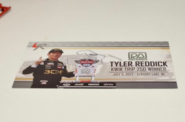 2022 Tyler Reddick  #8 3CHI.com Salutes Road America Win 1/24 Elite – Image 4