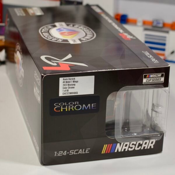 2023 Kevin Harvick #4 Mobil 1 Wings 1/24 ARC Color Chrome – Image 2