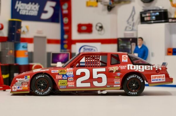 1987 RICK HENDRICK #25 Folgers 1/24 ARC Standard – Image 6