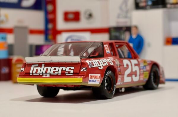 1987 RICK HENDRICK #25 Folgers 1/24 ARC Standard – Image 4