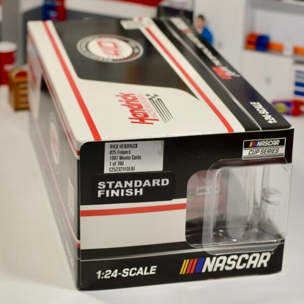 1987 RICK HENDRICK #25 Folgers 1/24 ARC Standard – Image 2