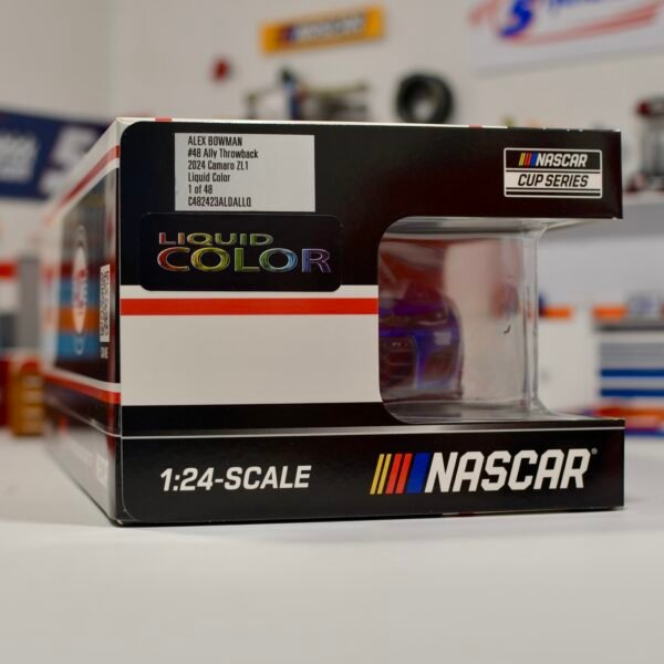 2024 ALEX BOWMAN #48 Ally Throwback 1/24 Liquid Color – Image 6