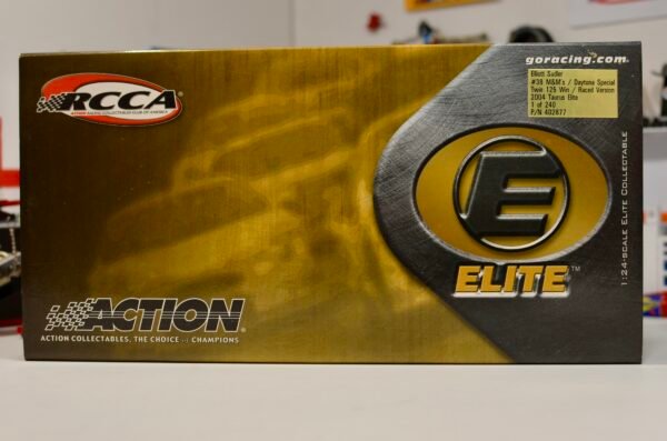 2004 Elliott Sadler #38 M&M's / Daytona Special Twin 125 Win / Raced Version 1/24 Elite – Image 2