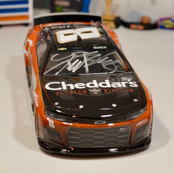 2023 Kyle Busch #8 Cheddars 1/24 Elite Autographed – Image 4