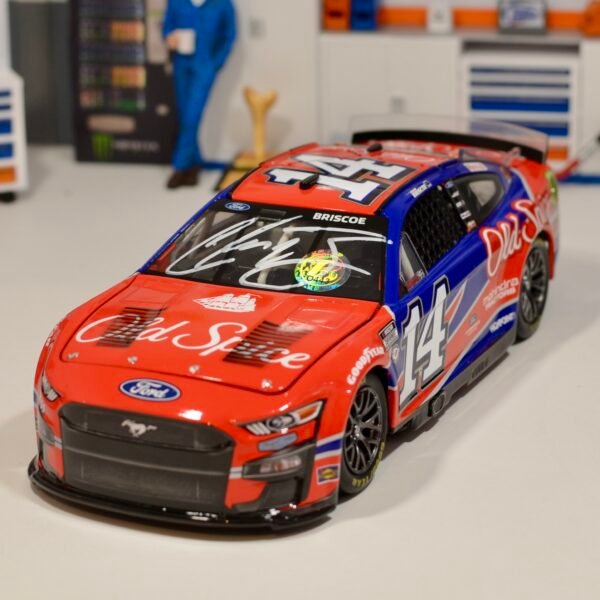 2023 Chase Briscoe #14 Old Spice 1/24 ARC Autographed – Image 5