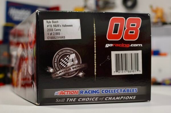 2008 Kyle Busch #18 M&M's Halloween 1/24 – Image 6