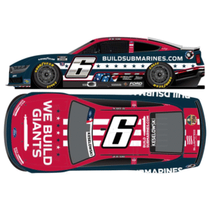 ** Précommande ** 2025 Brad Keselowski #6 Buildsubmarines.com Salutes