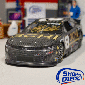 2022 Tyler Reddick #8 3CHI.com Salutes Road America Win 1/24 Elite Dual Autographed