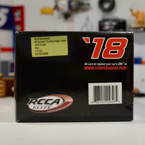 2018 Brad Keselowski  #2 Discount Tire Bruce Halle Tribute 1/24 Elite – Image 2