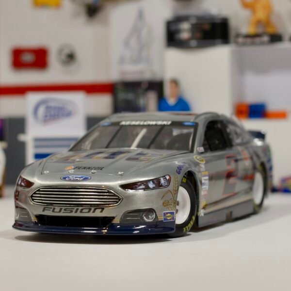 2014 Brad Keselowski #2 Miller Lite White 1/24 ARC RAW – Image 5