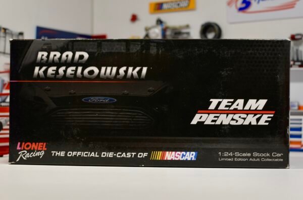 2014 Brad Keselowski #2 Miller Lite White 1/24 ARC RAW – Image 3