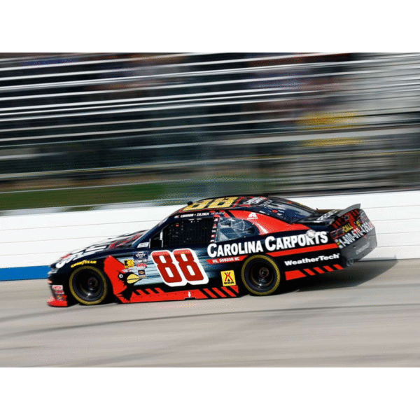 ** Précommande ** 2025 Connor Zilisch #88 Carolina Carports Dover 19/07/25 Race Win
