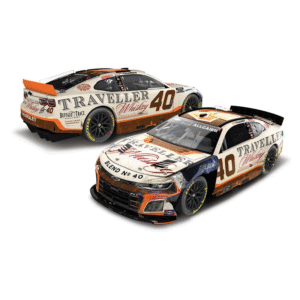 ** Précommande ** 2025 Justin Allgaier #40 Traveller Whisky with Sound Base Race Version