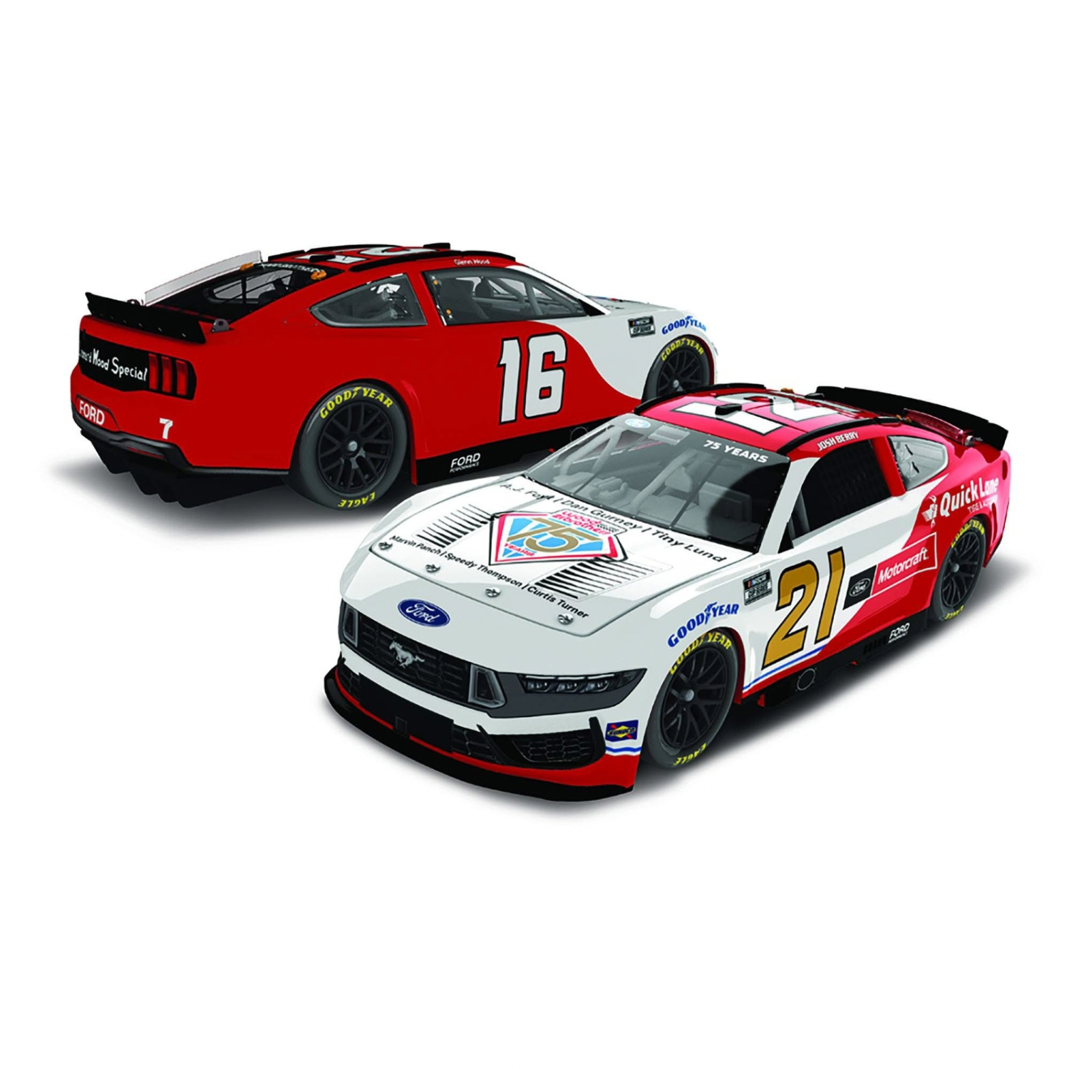 ** Précommande ** 2025 Wood Brothers Racing 75th Anniversary Fantasy