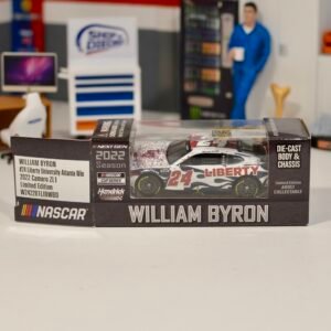 2022 WILLIAM BYRON #24 Liberty University Atlanta Win 1/64 Diecast Chassis