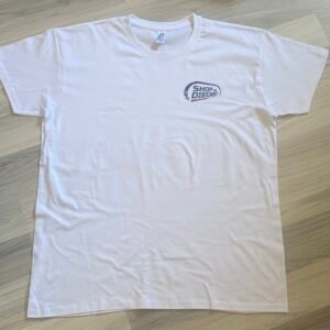 Tee shirt ShopTaDiecast blanc