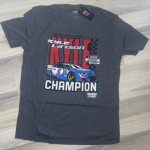 Tee Shirt gris Kyle Larson #5 Champion taille XL