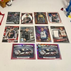 Lot cartes Brad Keselowski numéro 7