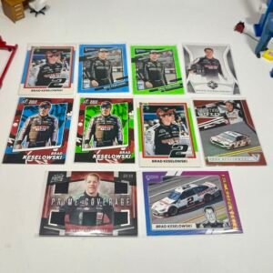 Lot cartes Brad Keselowski numéro 8