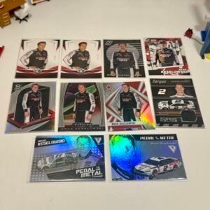 Lot cartes Brad Keselowski numéro 9