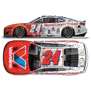 ** Précommande ** 2025 William Bryon #24 Valvoline/Blood Cancer United