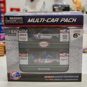 2024 Kyle Larson & Rajah Caruth #5/#17 HendrickCars Las Vegas Win 1/64 Set Galaxy Color