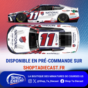 ** Précommande ** 2026 Denny Hamlin #11 National Debt Relief