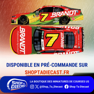 ** Précommande ** 2026 Justin Allgaier #7 Brandt