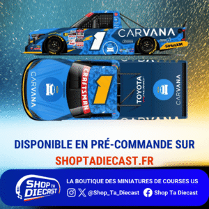 ** Précommande ** 2026 Jimmie Johnson #1 Carvana Truck Series