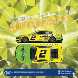 ** Précommande ** 2026 Austin Cindric #2 Menards / Frogtape