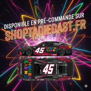 ** Précommande ** 2026 Tyler Reddick #45 Chumba Casino