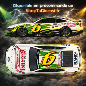 ** Précommande ** 2026 Brad Keselowski #6 Solomon Plumbing Throwback