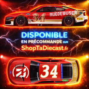 ** Précommande ** 2026 Todd Gilliland #34 Ruedebusch Throwback