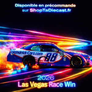 ** Précommande ** 2026 Kyle Larson #88 HendrickCars Las Vegas Race Win